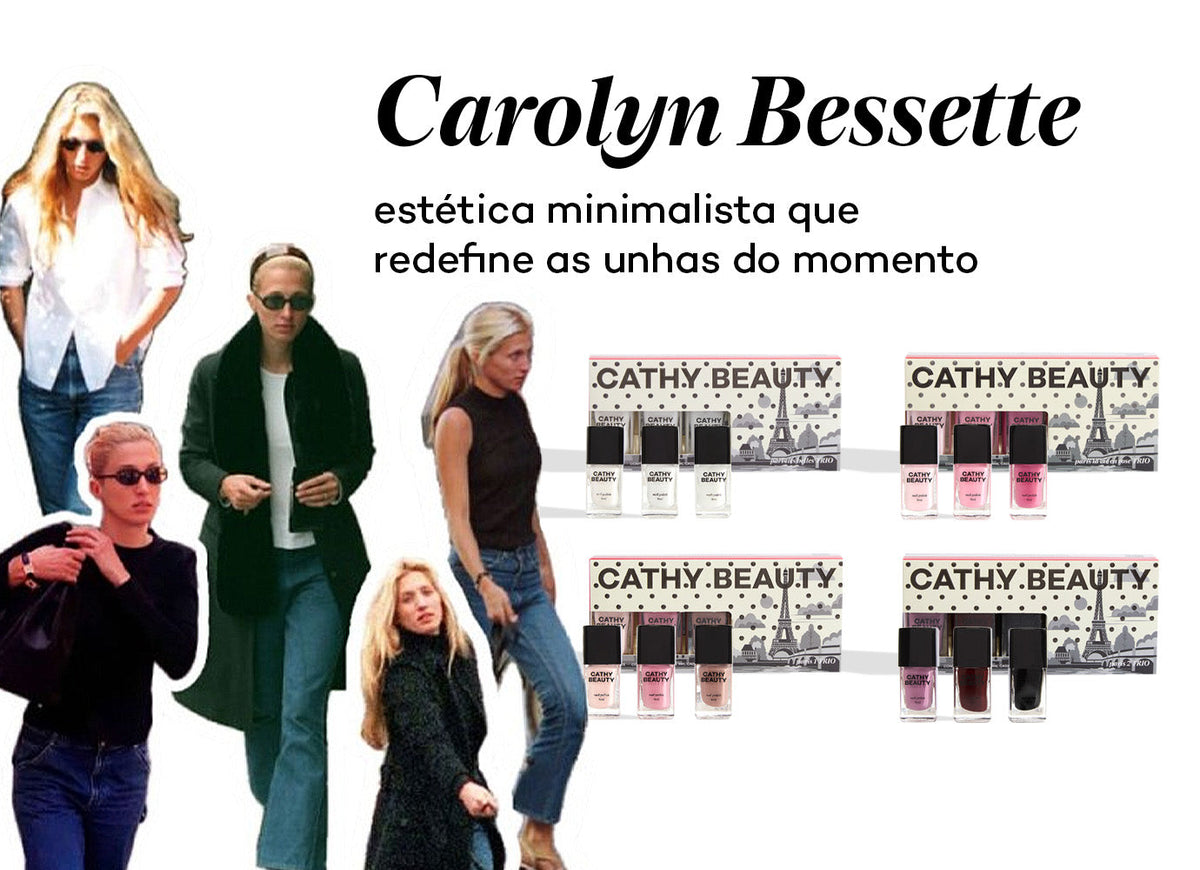 O encontro entre Paris e Carolyn Bessette Kennedy: a estética minimalista que redefine as unhas do momento