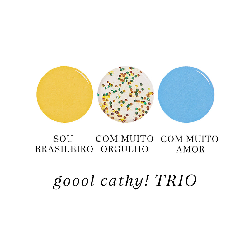 ESMALTE GOOOL CATHY! TRIO