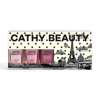 TRIO DE ESMALTES PARIS LA VIE EN ROSE