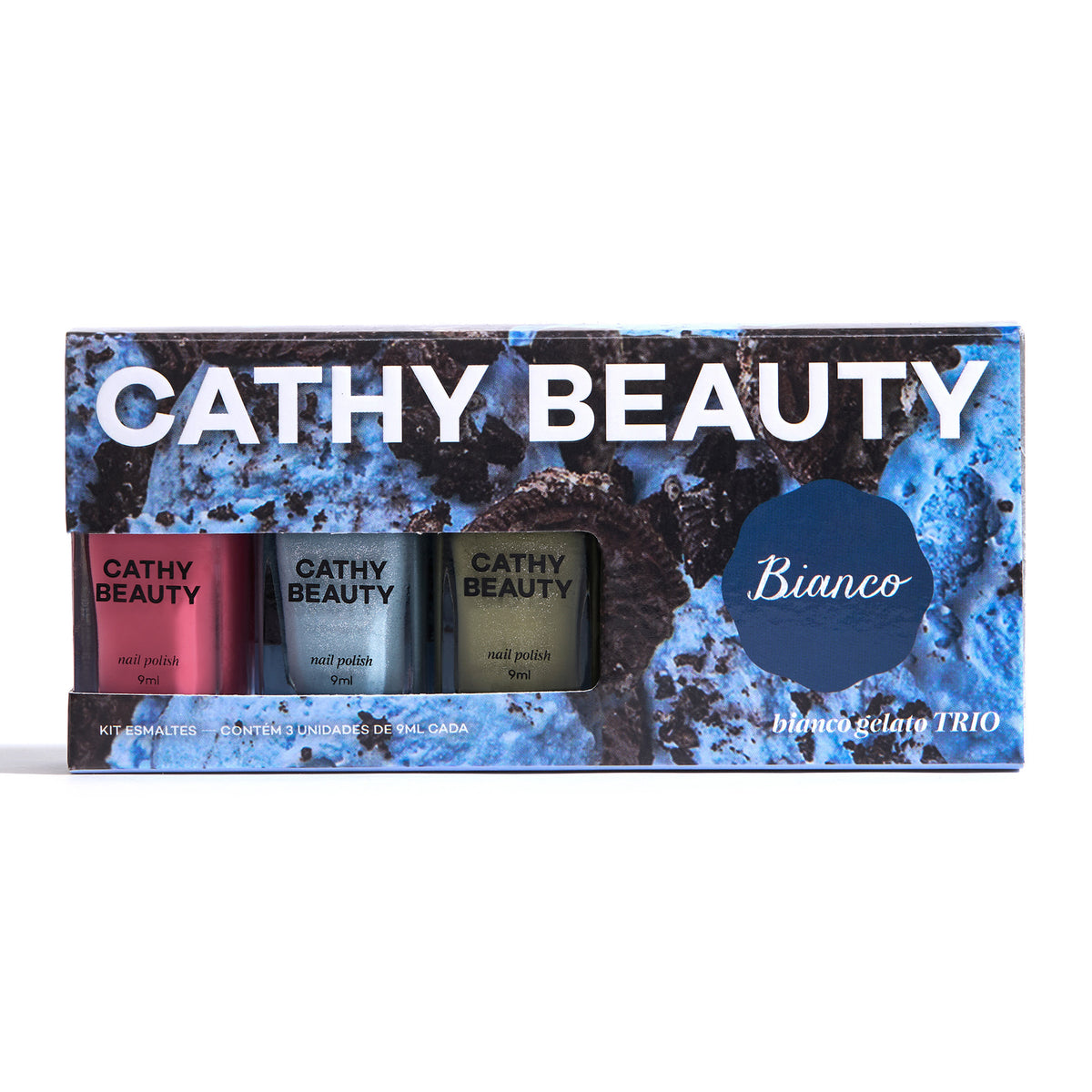 esmalte bianco gelato trio