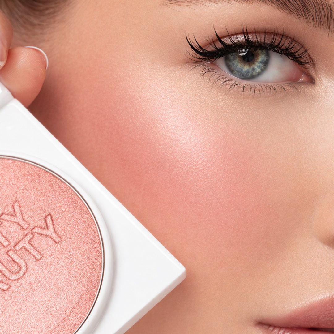 blush em pó compacto