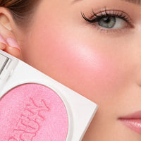 blush em pó compacto