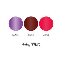 trio de esmaltes daisy