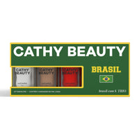 TRIO DE ESMALTES BRASIL COM S