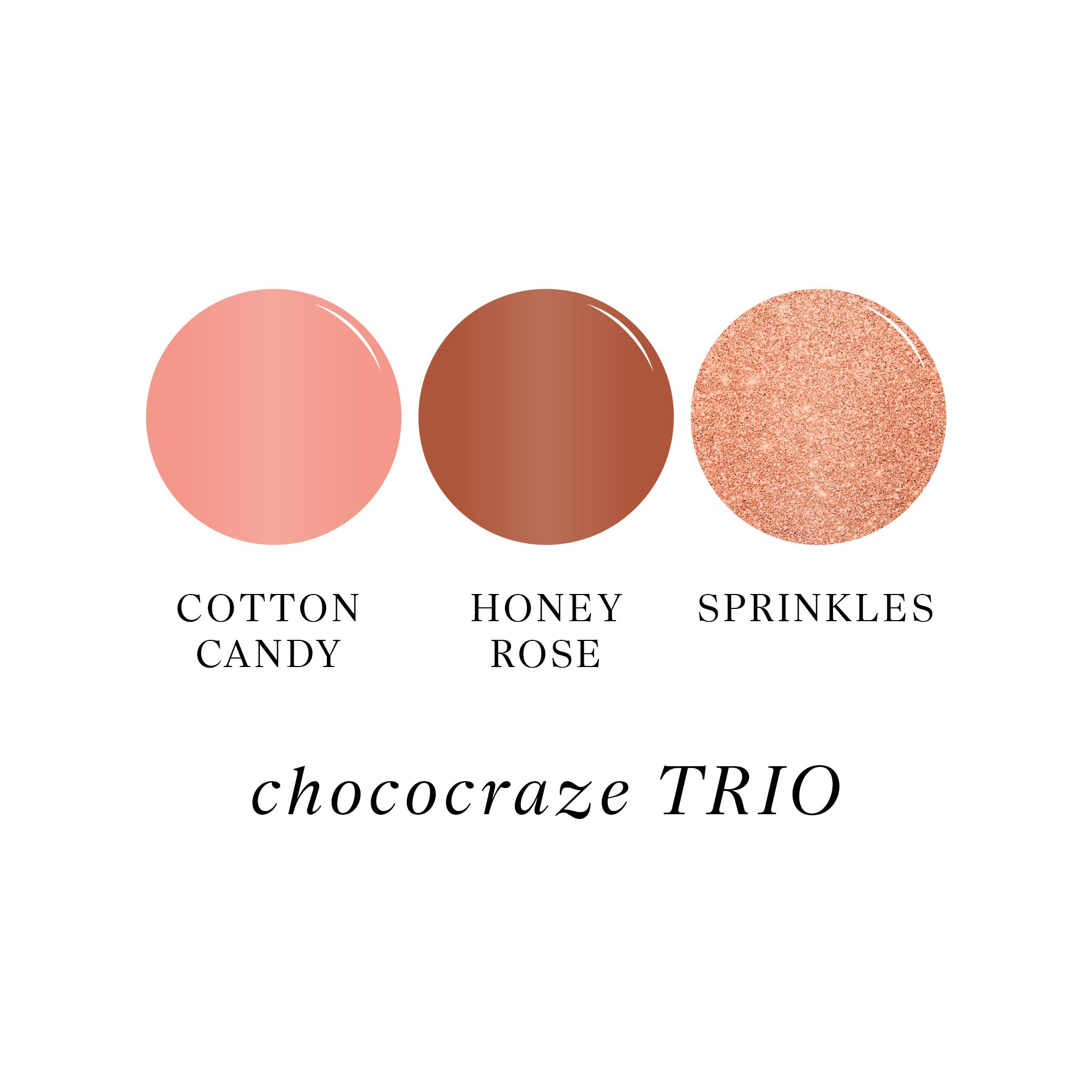 trio de esmaltes chococraze – Cathy Beauty