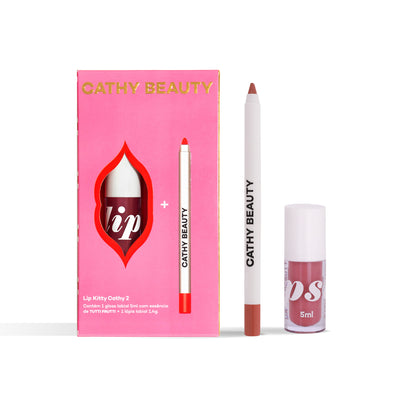 kit labial lip kitty cathy