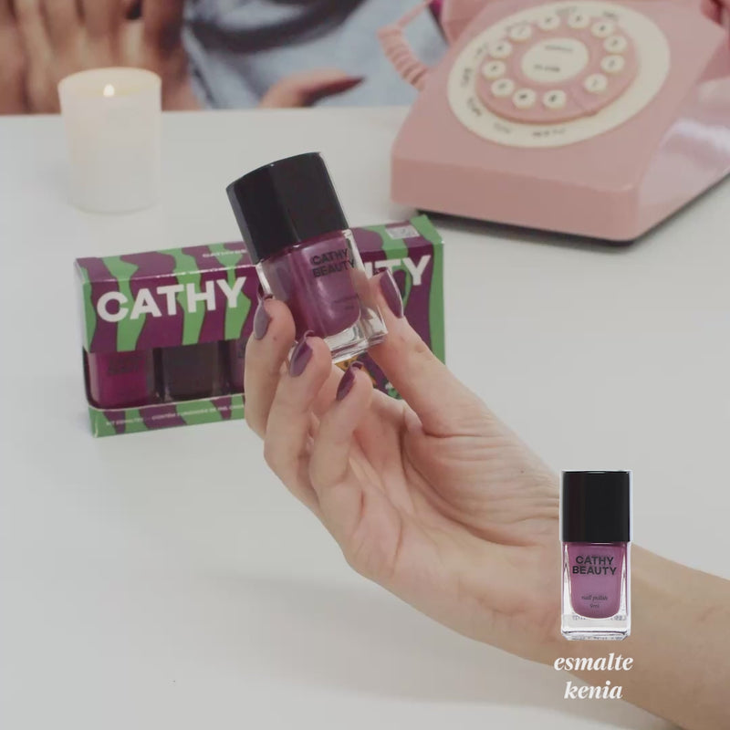 trio de esmaltes daisy
